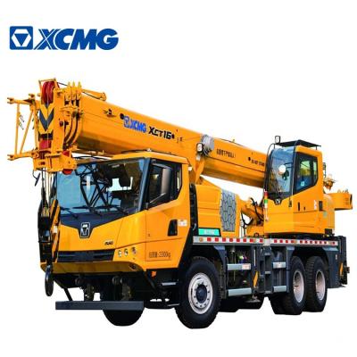 China TRUCK CRANE xcmg crane 16 ton truck crane XCT16 small truck crane for sale for sale