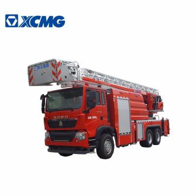 China XCMG YT32M1 Official 32m Water Fire Truck Fire Ladder Truck Turntable Ladder Price 11380*3880*2500mm for sale