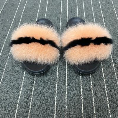 China Fashion trend low price manufacturer wholsale fur slides fur slides shoes fur slide seller for sale