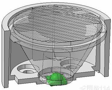 China Projeto do desenho da estrutura 3D das peças do plástico à venda