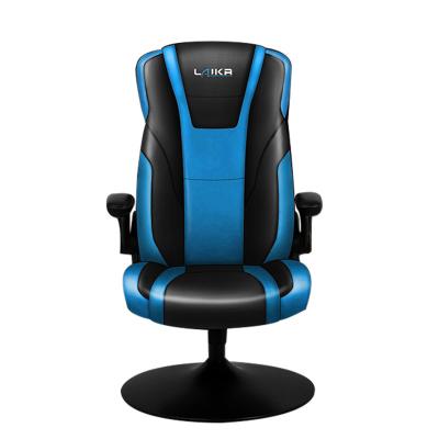 China Newest Design Cheap Promotional Comfortable Swivel (Height) Adjustable Racing Leather Gaming Chair Office Chair for sale