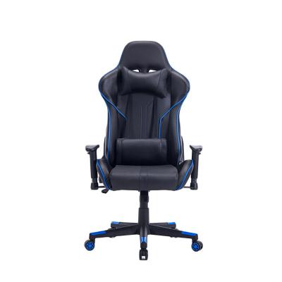 China Newest Adjustable Leather Swivel Massage Durable Office Computer Gaming Rotating Chair For Gamer for sale