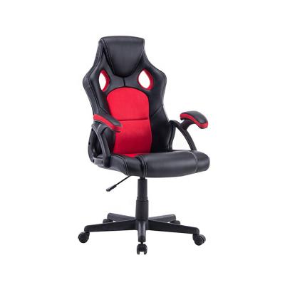 China Spin Racing Style PU Leather Gaming Chair - Ergonomic Swivel Racing Gaming Office Chair for sale