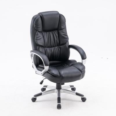 China High Quality Modern Black Adjustable Fashion Boss Swivel Pu Leather Executive Office Chair (Size) for sale