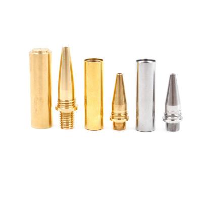 China OEM CNC Aluminum Lathe Milling 3D Metal Pen Razor Handle Brass Bronze Copper CNC Custom Machining Parts for sale