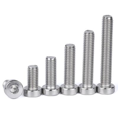 China Heavy Industry Fastener Manufacturers DIN912 Grade 4.8 Galvanized Furniture Screws M6 Hexagon Socket Combination Screw for sale