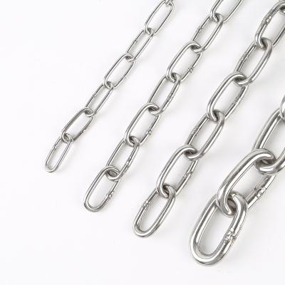 China Decorative Water Tank 304 Stainless Steel Anchor Chain Iron Lifting Chain Chain for sale