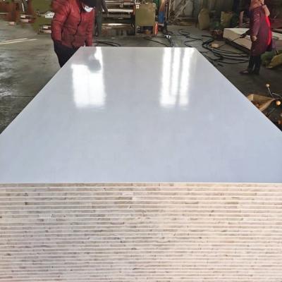 China Kabinet die Melamine Onder ogen gezien het Meubilairraad 15mm25mm maken van de Raadsmelamine Te koop