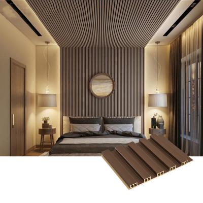 China Wood Plastic Composite Interior WPC Wall Panel For Household UV Resistant for sale