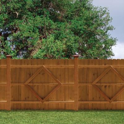 Cina IL FSC CARB 8ft 6 Ft Cedar Fence Panels Vertical Easily ha montato in vendita