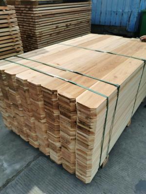 Cina Il trattamento residenziale di Cedar Wood Fence KD di larghezza di 140/152mm non ha ricoperto in vendita