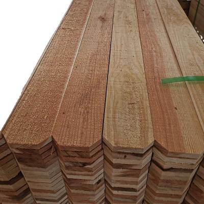 Cina 1x6x6 Cedar Wood Picket Fence giapponese in vendita