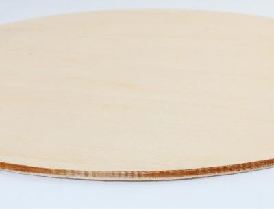 China Poplar Solid Round Wooden Discs Disk Board Baby Card Christmas Wood Chips For Diy Crafts zu verkaufen