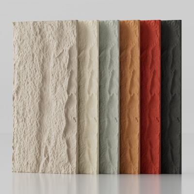 中国 PU Artificial Stone Wall Panel Polyurethane Mushroom Stone 3D Decorative Stone Wall Panel 販売のため