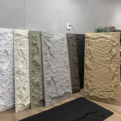 China Wholesale Mushroom Stone Wall Panel PU Stone Wall Panels Stone For Decoration for sale