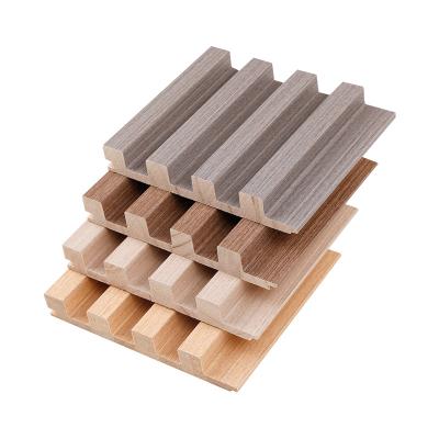 China Home improvement decoration wall cladding panel slat wall panel interior wpc wall panel zu verkaufen