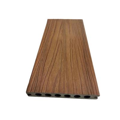 China 2024 New Product Anti-UV Waterproof Wood Plastic Decking Anti-Slip Outdoor Terrace Floor Wpc Composite Flooring Tiles for sale