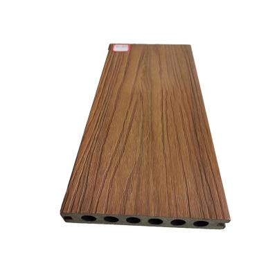 China 2024 Most Popular New Design Waterproof Anti-Slip Hollow Decking Outdoor Terrace Decking Wpc Deck Terrace Flooring Tiles for sale