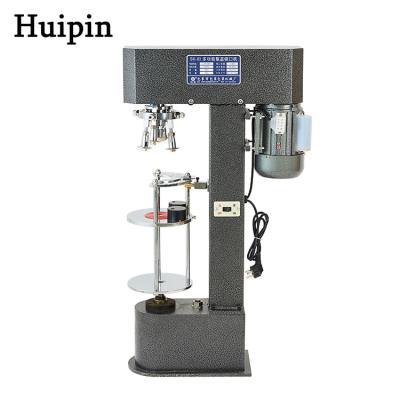 China Single screw top function Food Benchtop ropp olive oil glass capsule capping machine Small semi automatic lid aluminum bottle for sale