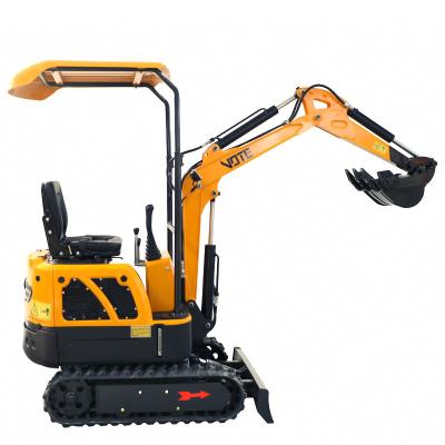 China Bagger Mini Excavator CE EPA Mini Digger 1000kg Building Material Stores 1 Ton Mini Excavator Prices Low Than XN For Sale With Attachment for sale