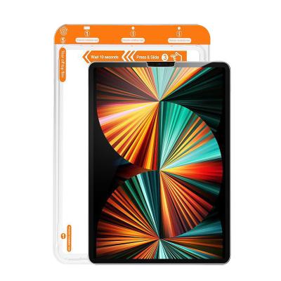 China 9h 2.5d/with App/Shockproof Easy For IPad Series Bubble Tempered Glass Film Shockproof Free High Clear Protector Fast Anti-scratch Kit for sale