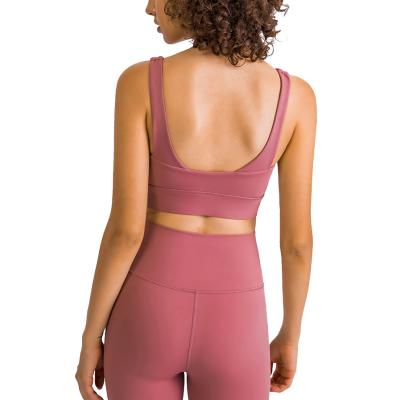 China Wholesale Women Antibacterial Soft Compression Yoga Set Stretchy Swept Quick Dry for sale