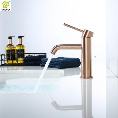 China Kaiping Tour Tap 304 Stainless Steel Mixer Basin Faucet Hot Metered Hot Hot Cold Taps Kaiping Taps for sale