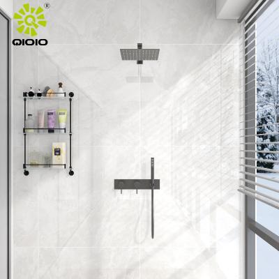 China With Sliding Bar Kaiping Original Design Mounted Gold 304 Stainless Steel Hot And Cold Wall Mounted Bathroom Bath Shower Faucets for sale