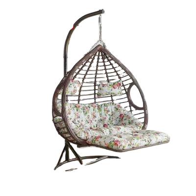 China Modern Hanging Swing Chair Rattan Chair Hammock Balcony Rocking Chair Indoor Lazy Outdoor Garden Factory Wholesale OEM for sale