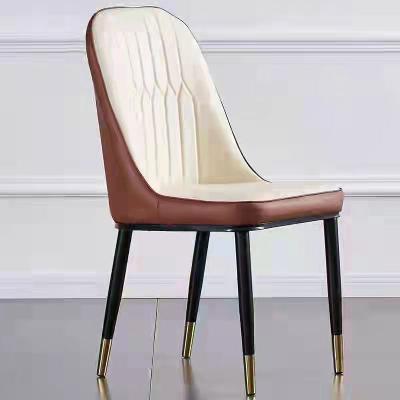 China Cool Dining Chairs Luxurious and Postmodern Nordic Solid Wood Chairs, American Family Dining Tables, Stools and Soft Leather Bags for sale