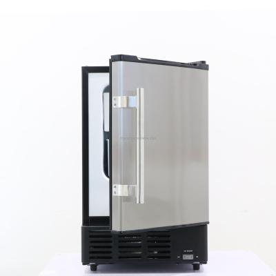 China 304 stainless steel refrigerator ice maker for party home use machine strip ice cube ice maker for sale