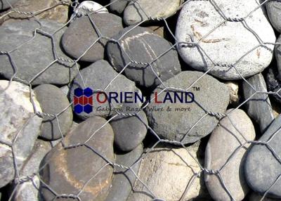 China Hexagonale Gabion-de Kooien van de Rotsmuur/de Mandeniso Goedkeuring van Behoudende Muurgabion Te koop