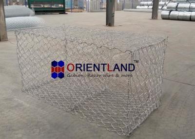 China Van de Muurmanden van Gabion van het Burgerlijke bouwkunde Geweven Netwerk Hexagonale het Gatenvorm Te koop