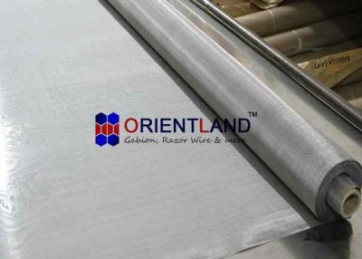 China 304 Stainless Steel Wire Cloth Mesh Plain Weave 30m Length Customized Width for sale