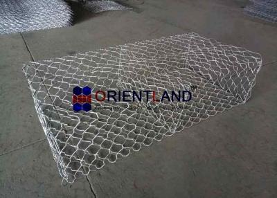 China Parede de retenção torcida dobro galvanizada mergulhada quente 2m×1m×1m da caixa de Gabion à venda