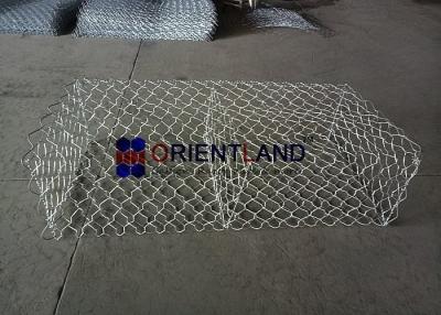 China Hexagonal Wire Mesh Gabion Box Retaining Wall Baskets Creek Bank Repair for sale