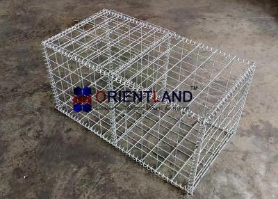 China 4mm Hdg Draad Gelaste Gabion Manden Front Yard Landscape Wall Te koop