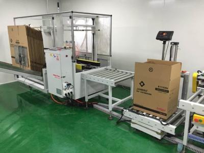 China Fully Automatic Carton Erector With Easy Operate PLC Siemens System for sale