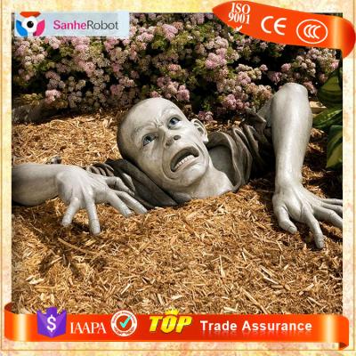 China Indoor& Custom Realistic Life Size Handmade Wax Figure Outdoor Fiberglass Resin Sink for sale