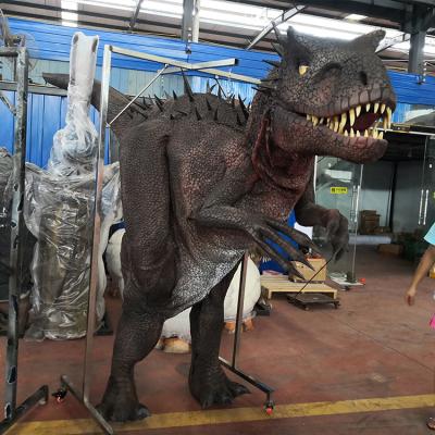 China Motion Realistic Life Size Dinosaur Realistic Lightweight Adult Walking Costume For Sale for sale