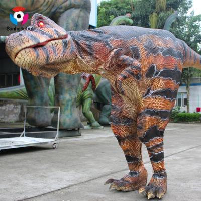 China Optimized Artificial Realistic Animatronic Dinosaur Costume Traje De Dinosaurio T Rex For Adults Of Transmission Structure for sale