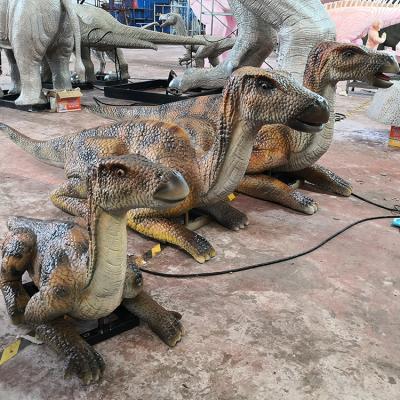 China Realistic Motion Dinosaur Fabricate Dinosaur Animatronic Robot Infrared Remote Control Hadrosaurus for sale