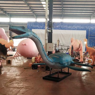 China Simulation Realistic Life Size Model Motion Robotic Animatronic Dinosaur Statue For Dinosaur Theme Park Decoration for sale