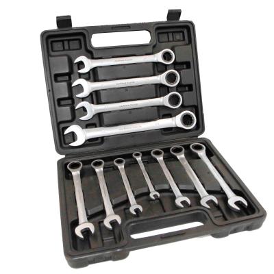 China MULTI FUNCTIONAL High Quality Combination Ratchet Spanner Sets Price Double Adjustable Wrench Manufacturer For Sale for sale