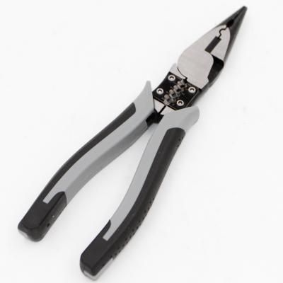 China Alicate Multi FUNCTIONAL MULTI FUNCTIONAL Combination Plier Cutomized Lineman Liner Tool Liner Stripping Crimper Crimping Pliers Wire Stripper for sale