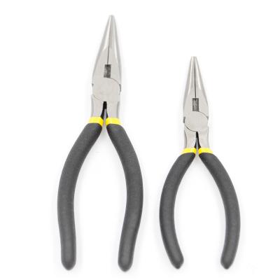 China Germany MULTI FUNCTIONAL Type Long Nose Pliers With Insulated Plastic Handle for sale