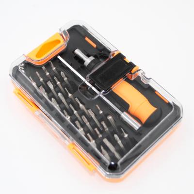 China Multifuction 37 in 1 with 28 Bit Driver Screwdriver Set Electronics Repair Kit Magnetic Tool Kit for sale