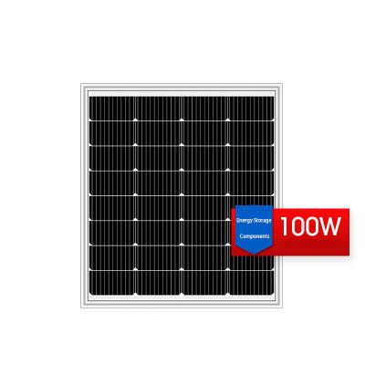 China Projects 100W 200W 300W 400W Mono Outdoor Wholesale Half Cell Solar Power Module PV Module System Solar Power Panel for sale