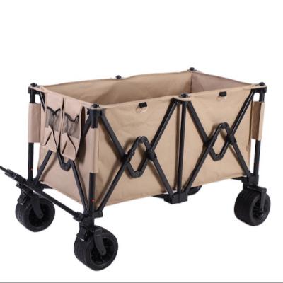 China Camping Outdoor Luxury Serving Portable Picnic Wagon Folding Beach Children's Playpen Storage Foldable Garden Cart for sale