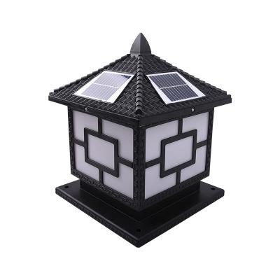 China Solar Yard Garden Light With Remote Control Bronze Color All In One Solar Light for sale